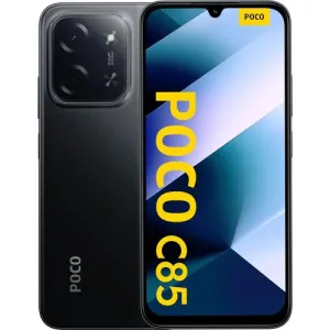 MI POCO C 85 RAM 8 -256 GB - 4G - BLACK - ضمان محلى
